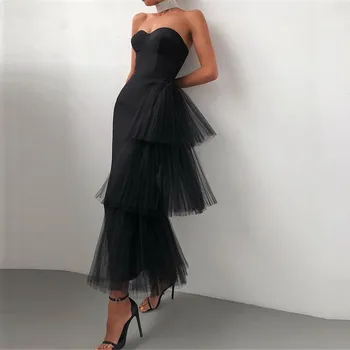 Brangioji Vakaro Suknelė Moterims 2022 Rankovių Šalis, Chalatai Kulkšnies Ilgio Minkštas Satino Pakopų Oficialų Suknelė Custom Spalvos Elegantiškas