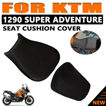 Už KTM 1290 Super Nuotykių ADV S T Super ADV Motociklų Aksesuarų Sėdynės Padengti 3D Tinklelio Raštas Izoliacija Pagalvėlė Padengti