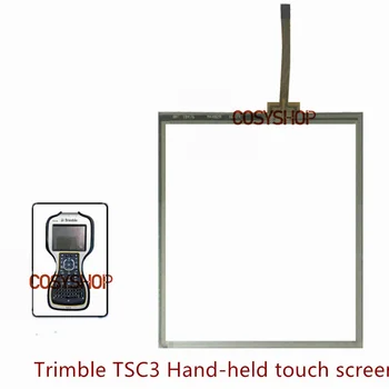 Aukštos kokybės Duomenų Surinkėjas touchscreen už Trimble TSC3 / AMT 10476 Jutiklinis Ekranas skaitmeninis keitiklis Jutikliai, Priekinis Objektyvo Stiklo Pakeitimo
