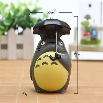 10cm Dydžio Totoro Paveikslas Su Skėčiu Žaislas 