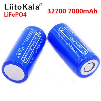 LiitoKala Lii-70A 3.2 V 32700 7000mAh LiFePO4 Baterija 35A Nuolat Išleidimo Didžiausias 55A Didelės galios Prekės baterijos