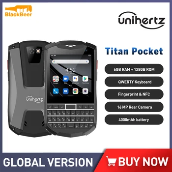 Unihertz Titan Kišenėje Klaviatūra, Android 11 Octa Core mobiliųjų telefonų, 6GB 128GB 3.1 Colių Mobiliojo Telefono 4000mAh NFC Atrakinta