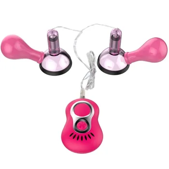 YEMA 7 greičių Vibracija Vibratorius Krūties Siurblys Spenelių Stimuliatorius Vakuuminį siurbtuką Suaugusiųjų Moterų Sekso Žaislas, skirtas Moters