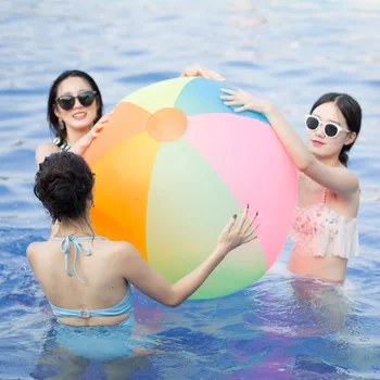 Super didelis 80cm PVC pripučiamas kamuolys, vaikas, vaiko, oro paplūdimio kamuolys baseinas lauke milžinišką roll kamuolys žaislas, vandens sportas žaisti B38002