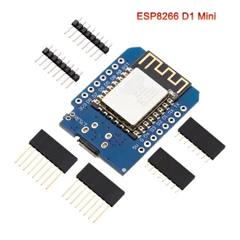 1Pcs D1 Mini ESP8266 ESP-12 ESP-12F CH340G USB WeMos WIFI Plėtros Taryba D1 Mini NodeMCU Lžūu Valdybos 3.3 V