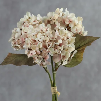 3 Vnt./daug 3D Spausdinimo Džiovinti-ieško hydrangea artificielle Dirbtinės gėlės, namų puošimas, vestuvių papuošimas flores artificiales