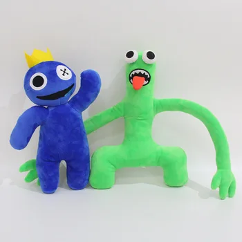 Vaivorykštė Draugais Pliušinis Žaislas Animaciją Žaidimas Kawaii Pobūdžio Lėlės Blue Monster Minkštas iškamša helovinas Kalėdų Dovana Vaikams