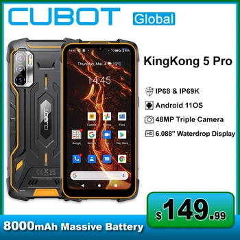 Cubot KingKong 5 Pro Tvirtas Telefonas 6.088