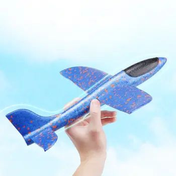 1PC Vaikų Vertus Mesti Lėktuvo Žaislas Plaukioja Sklandytuvas Lėktuvų Žaislai Vaikams Putų Lėktuvo Modelį, Vaikai, Lauko Įdomus Žaislai, 48CM/35CM
