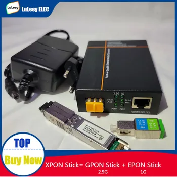 2.5 G XPON SFP Stick Modulis GPON/EPON DDM Tilto Režimu ONU šviesolaidžio INTERNETO radijo stotele ID/SN Suderinama UPI 