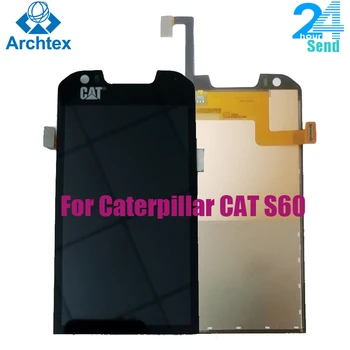 Caterpillar CAT S60 Originalus LCD Ekranas ir Touch Ekranas skaitmeninis keitiklis Asamblėjos +Įrankiai 4.7 colių 1280x720P