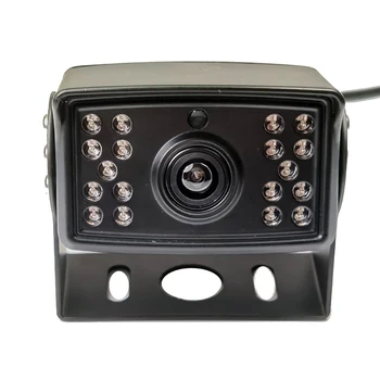 Sunkvežimių Atsarginės Kameros Sunkiųjų 18 LED infraraudonųjų SPINDULIŲ Naktinis Matymas Vandeniui Transporto priemonių Galinio vaizdo Kamera, Skirta Sunkvežimio ir Priekabos/Paėmimas/RV